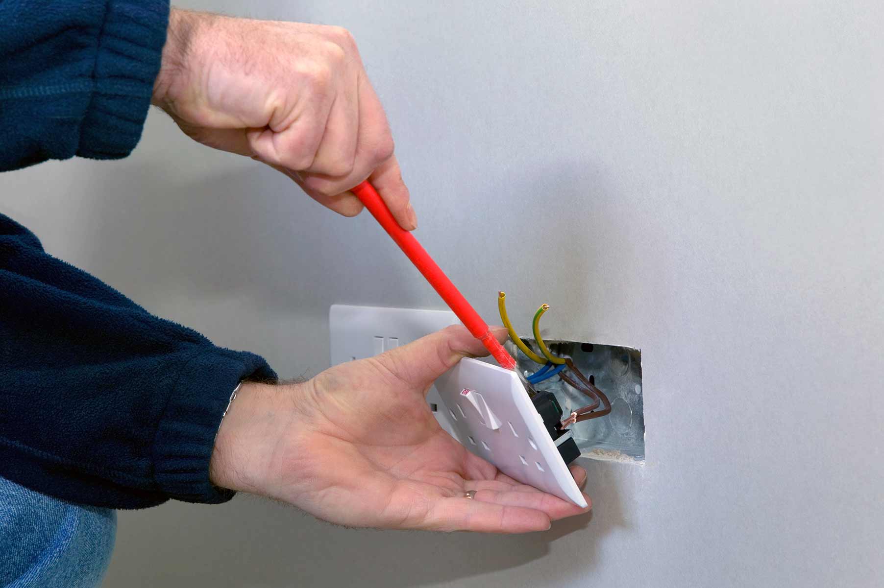Our electricians can install plug sockets for domestic and commercial proeprties in Englefield Green and the local area. 